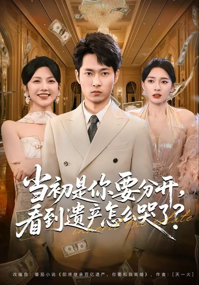 当初是你要分開，看到遗产怎么哭了？